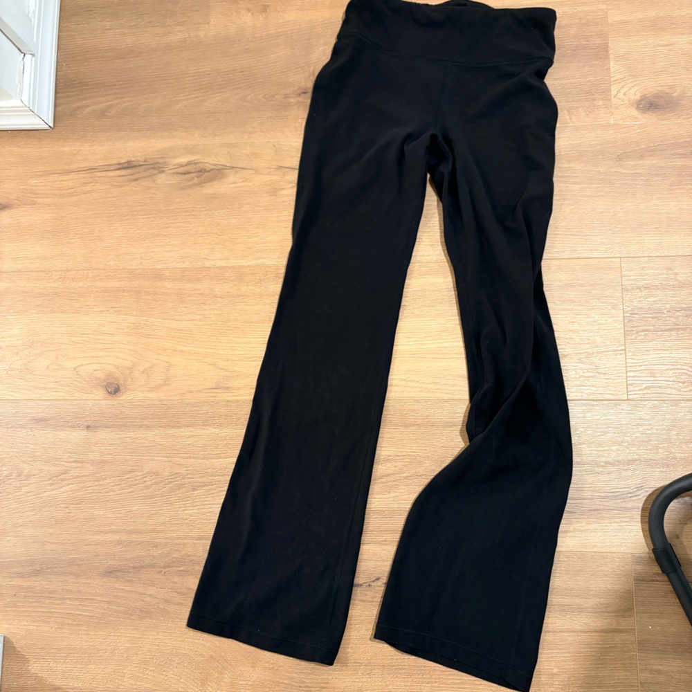 Athleta Girl Black flare Leggings - high rise chit chat flare - Picture 7 of 7